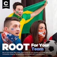 Flag Neck Gaiter, Face  Cooling Breathable UV  F For Men/Women - Portugal Flag - View 4