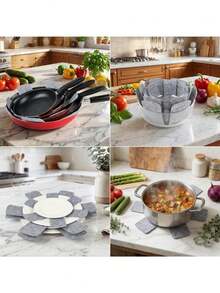 Pot And Pan Protectors, Extra Thick Pan Protectors For Stacking, Set Of 12 And 4 Different Sizes, Pan Separators For Stacking - View 6