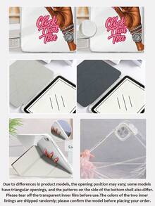 Ayotu Hermosa Funda con Patrón de Uñas Bruja para Soporte en Y Compatible con Ipad A16, Air 8(M4)2026(11-Pulgadas)/2026(13-Pulgadas),Pro 13 12.9 11, 10 2022(10.9-Pulgadas), Air 11 13, Mini, Air 11pulgadas,Kindle (11ª Generación-Lanzamiento 2024),Kindle Paperwhite 12ª Gen 2024 - Multicolor - Ver 8