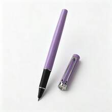 Color Slim 金屬鋼筆 銀色夾 0.38 筆尖 流暢書寫 墨水筆 可替換墨水芯 學校學生 辦公商務 簽名 書法 文具禮品筆 - 5001 - 查看 10