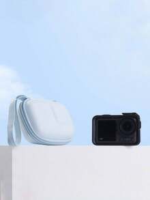 1pc EVA Material Protective Camera Portable Bag, CCD Camera Bag, Shockproof Earphone Bag, Charging Cable Storage Bag, Suitable For Action 6 / 5 Pro / 4 / 3 - Multicolor - View 4