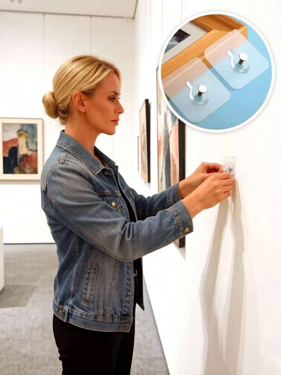 Multi-Functional Picture Frame Hook Storage Hanger
