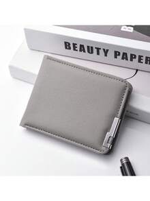 Porta Tarjetas Ultra Delgado con Múltiples Ranuras Billetera de Tarjetas Bancarias Mini Billetera Porta Licencia de Conducir de Una Pieza Funda para Tarjetas de Crédito - Multicolor - Ver 11