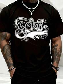 Men T-Shirts - Black - View 1