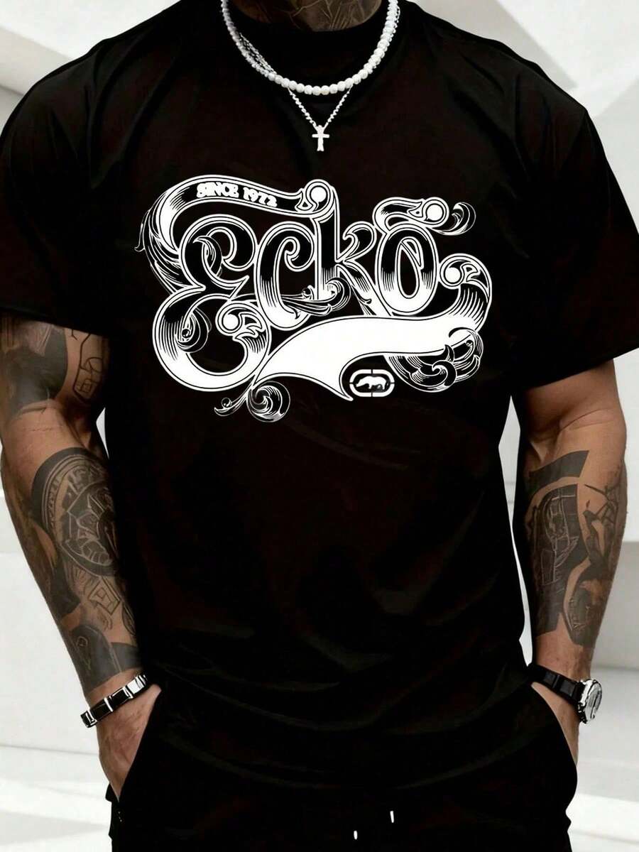 Men T-Shirts - Black - View 1