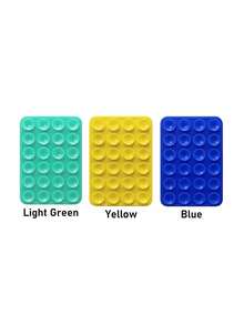 Silicone Suction Cup Phone Holder Set Double-Sided Silicone Suction Cup Phone Holder Ergonomic Design Double-Sided Suction Cup Structure Multiple Colors Available No Residue After Removal Ideal For One-Handed Use Valentine's Day Gift - Multicolor - View 11