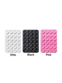 Silicone Suction Cup Phone Holder Set Double-Sided Silicone Suction Cup Phone Holder Ergonomic Design Double-Sided Suction Cup Structure Multiple Colors Available No Residue After Removal Ideal For One-Handed Use Valentine's Day Gift - Multicolor - View 32