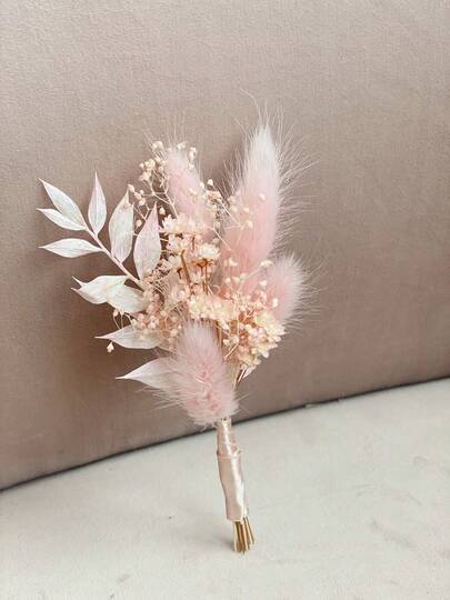 1/2/6/12pcs Artificial Flowers, Bohemian Style Small Artificial Bouquets | Small Vase Floral Arrangement | Tabletop Decor | Mailbox Gift
