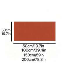 1pc Self-Adhesive PVC Leather Repair Patch, Leather Repair Tape, Suitable For Sofa, Chair, Table, Handbag, Shoes, Motorcycle Seat, Car Seat Cushion Repair, Multi-Functional Sticker - Brown - View 3