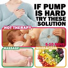Manual Breast Pump - Adjustable Suction Silicone Hand Pump Breastfeeding, Small Portable Manual Breast Milk Catcher Baby Feeding Pumps & Accessories - Clear - View 11