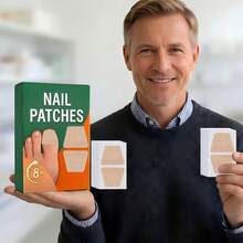 Tea Tree Oil Nail Stickers - Ultra-Thin Invisible Patches, Suitable For Daily Foot Care, Containing Natural Tea Tree Essence, Skin-Friendly Adhesive, Essential For Home Nail Care, Protecting Nail Surface - Quantity - View 3