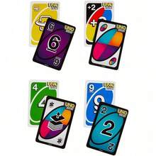 Mattel UNO K-Pop 怪獸狩獵卡牌遊戲，適合 2-10 人玩家，兒童與成人遊戲之夜，包含特殊規則 - GDR44 - 查看 7