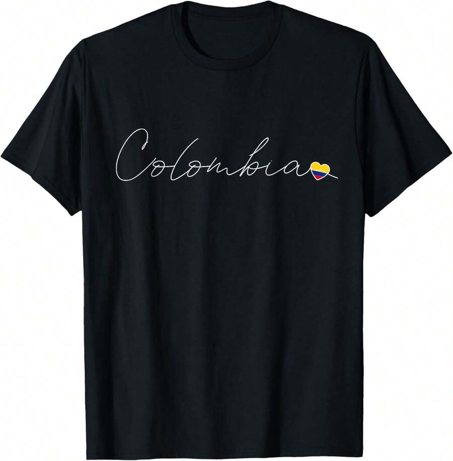 Men T-Shirts - 黑色 - 查看 1