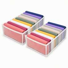 Kit 2 Colmeia Organizadora Gaveta Organizador Guarda Roupas G Decoração Enfeite - Visão 8