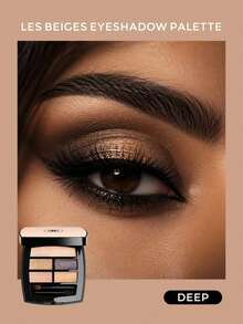 Chanel LES BEIGES Eyeshadow Palette Dark Shade Net Wt. 4.5 G/Net Wt. 0.16 Oz - DALAM - View 4