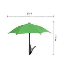 Mini Outdoor Phone Sunshade Umbrella With Universal Clip, Anti-Glare Sunshade Cover, UV Protection, Essential For Outdoor Activities, Suitable For All Smartphones, Protects Phone From Rain And Sunlight, Travel Essential, Outdoor Sports, Learning, Beach Travel, Holiday Essential - Multicolor - View 13