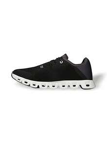 On Running Cloud 5 Coast Women Sneakers Lightweight Breathable Good ElasticityLogo Solid Easy To Wash Sports Outdoor Running Black Shadow Grey - Black/grey - View 1