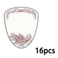 Segnalibri personalizzati con bordo floreale per matrimonio con nappine, nomi personalizzati dello sposo e della sposa e data, etichette per bomboniere di matrimonio, accessori vintage per inviti di matrimonio floreali - Multicolore - Visualizzare 25