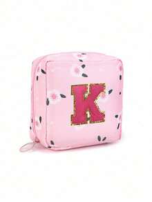 Sanitary Napkin Storage Bag, Portable Makeup Lipstick Pouch, Large Capacity Cartoon Design Coin Purse, Girls Cash Bag, Waterproof Fabric Material, Can Be Used To Store Sanitary Napkins And Panty Liners, Stationery Travel Essential Makeup Bag,Back To School,Bedroom Room Decor,Back To School - Multicolor - View 4