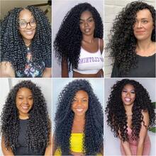 Hawaiian Ocean Wave Crochet Braided Curly Hair Goddess Braids Synthetic Wig Bohemian Style Hair Accessory For Women - Multicolor - View 8