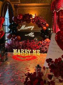 1000 pezzi di petali di rosa rossa artificiali, fiori romantici fatti a mano, adatti per decorazione di matrimoni, feste, casa, compleanni, centrotavola, camera da letto, stanza, bagno, regalo di San Valentino, decorazione di laurea - Multicolore - Visualizzare 7