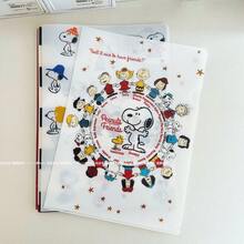 1pc Cute Snoopy File Folder Cartoon PVC File Bag For Storing Individual Student File Binders, A4 Test Papers, New Year Gift, Valentine's Day Gift, Easter Gift (Random Style) - Multicolor - View 7