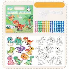 DIY Mosaic Sticker Set For Kids, Mirror Stickers, Laser Cartoon Stickers, Puzzle Educational Toy - Multicolor - View 10
