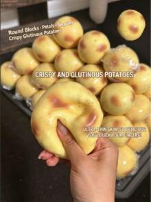 Nuevo Juguete Squishy de Patata Frita Crujiente Super Fina y Super Suave Hecho a Mano - Juguete de Arcilla Seca para Apretar Juguete de Silicona para Aliviar el Estrés (Color del Colgante Aleatorio) - Regalo de Cumpleaños - Regalo Ideal - Regalo Sorpresa - Regalo de Vacaciones - Regalo para Parejas - Regalo - Squishy - Multicolor - Ver 2