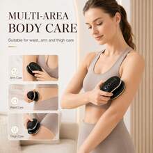 New Weight Loss Body Shaping Fat Burning Device, USB Rechargeable Colorful Slimming Massage Tool For Women Home Use, Mother's Day - 黑色 - 查看 9