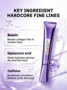 L'Oreal L'Oréal Revitalift Filler Eye Cream With Hyaluronic Acid + Pro-Xylane-30ml - 30毫升 - 查看 5