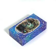 萬聖節不給糖就搗蛋卡牌遊戲，卡牌禮物 - 藏蓝色 - 查看 1