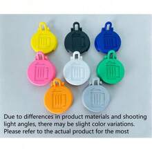 1pc PLA Beverage Can Lid With Dust-Proof And Insect-Proof Flip Cover Design, Suitable For Beverage Cans And Narrow-Mouth Beer Cans, Multiple Colors Available, Ideal For Home, Picnic And Outdoor Activities (Not For Food Contact) - Multicolor - View 3