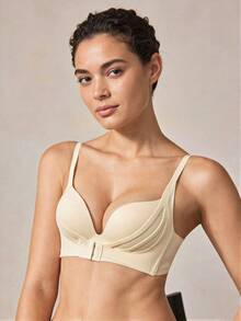 Veilyse Women's White Padded Underwire Bra - Enhances Cleavage For Small Bustfor Summerfor Summer - White - View 7