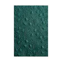 1 pieza Carpeta con relieve 3D, suministros para scrapbooking DIY, carpeta de plástico con relieve de patrón de acebo y piña, adecuada para hacer tarjetas, scrapbooking y otras manualidades de papel - Multicolor - Ver 7