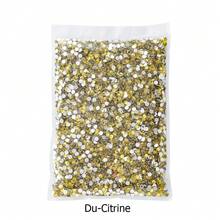 ICIQ 3-5mm 高品質閃亮透明樹脂水鑽 平底水晶石 亮片裝飾，適用於3D美甲、服飾、婚禮 - 5mm 1200pcs - 查看 11