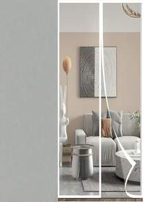 Magnetic Door Curtain, Auto-Closing, Bottom Weight Auto-Straightening, Summer Fly And Mosquito Protection, Air Circulation, Suitable For Kitchen, Living Room And Entrance Door - A - View 7