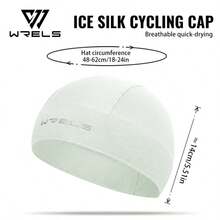 1pc WRELS Sweat-Absorbent Windproof Sports Cap, Breathable Quick-Dry Sports Beanie, Motorcycle Accessory, Women's Sports Hat For Fitness - Multicolor - View 14