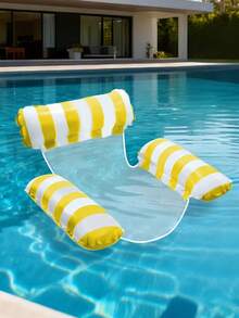 1pc Detachable Mesh Seat Inflatable Pool Float Bed, Adult Portable Swimming Pool Party Supplies, Summer Beach Pool Accessories, Pool Inflatable, Beach Essentials, Pool Float - Multiple Styles - View 19