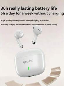 ASUS R07 Wireless Bluetooth Earbuds With Excellent Sound Quality, Long Battery Life, Call Noise Cancellation, Semi-In-Ear Design, Suitable For Gaming, Music, Sports, Original Adol Wireless Earbuds - View 7