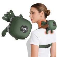 Electric Neck And Shoulder Massager With Massage Function - Wireless Portable USB Rechargeable Deep Tissue Massage Pad, Suitable For Neck, Shoulders, Back And Arms. Durable Plastic Material, Ergonomic Design - Perfect Gift For Parents, Neck Massager - Multicolor - View 12