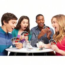 Mattel UNO K-Pop Monster 卡牌遊戲,適合 1-10 人玩家,兒童與成人遊戲之夜,附特殊規則 - W2085 - 查看 9