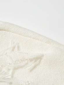 Cardigan de punto de unicolor simple para hombre con diseño de botones - Chaqueta suéter de estilo relajado - Blanco - Ver 10