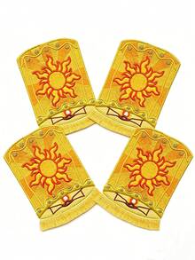1pc/2pcs/3pcs/4pcs Lost Princess Lantern Patch Magical Fantasy Musical Embroidered Iron-On - Multicolor - View 13