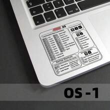 Self-Adhesive Waterproof Transparent Keyboard Shortcut Reference Stickers | Removable Labels For Desktop PC, Windows & - View 14