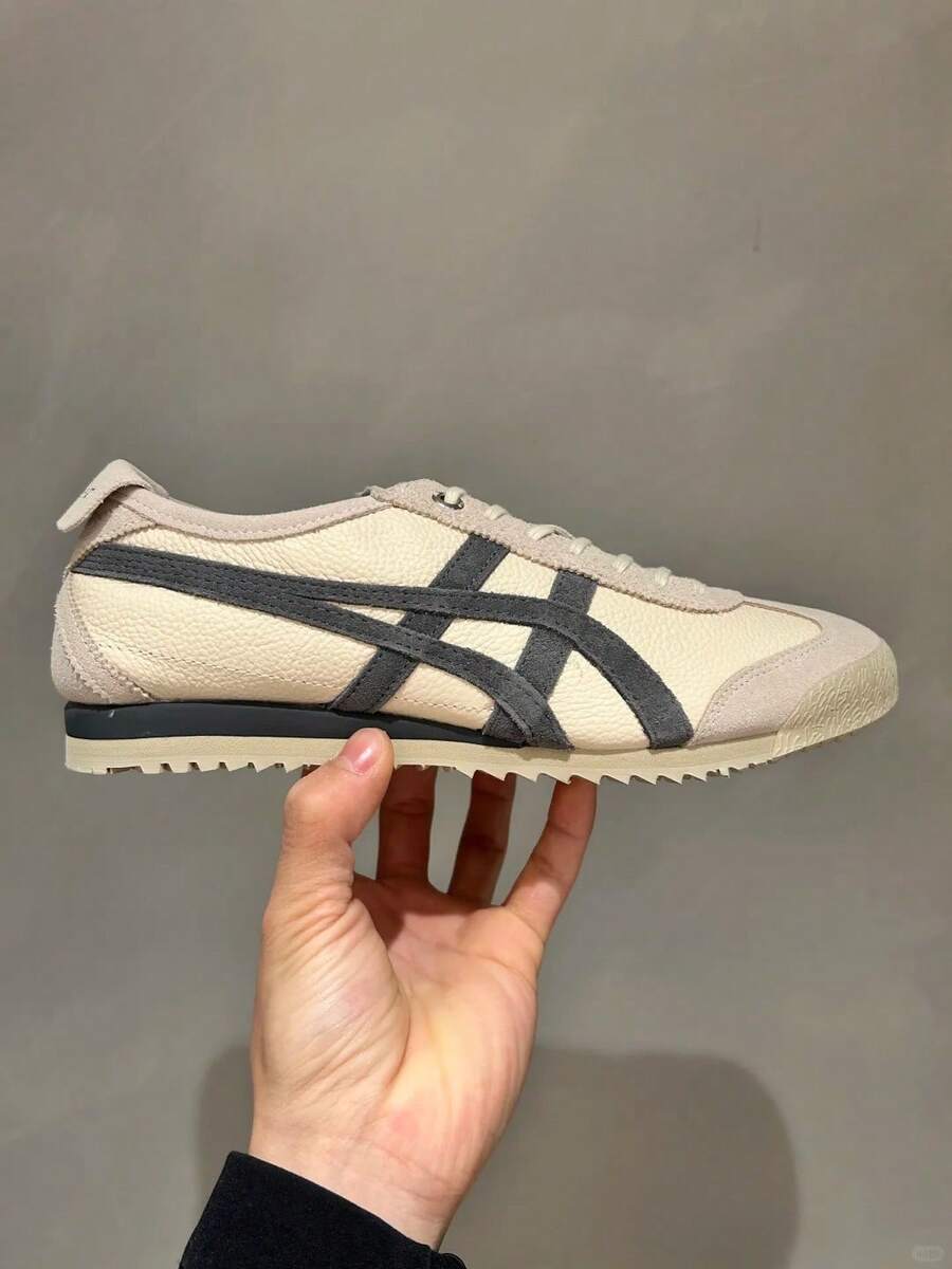 Onitsuka Tiger[SD Arch Version]Putian Pure Original Tiger Sneakers MEXICO SD VIN Casual Shoes For Women - SD炭灰色 - 查看 1