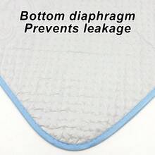 1件裝透氣防水可重複使用小寵物尿墊,倉鼠睡眠墊寵物床墊壓紋籠墊,適用於兔子與倉鼠,可水洗室內狗籠休息配件 - 查看 6