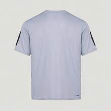 Adidas Summer New TR-ES TEE 3S Men's 3-Stripe Sports Running Crew Neck Short Sleeve T-Shirt - Light Silver - View 7