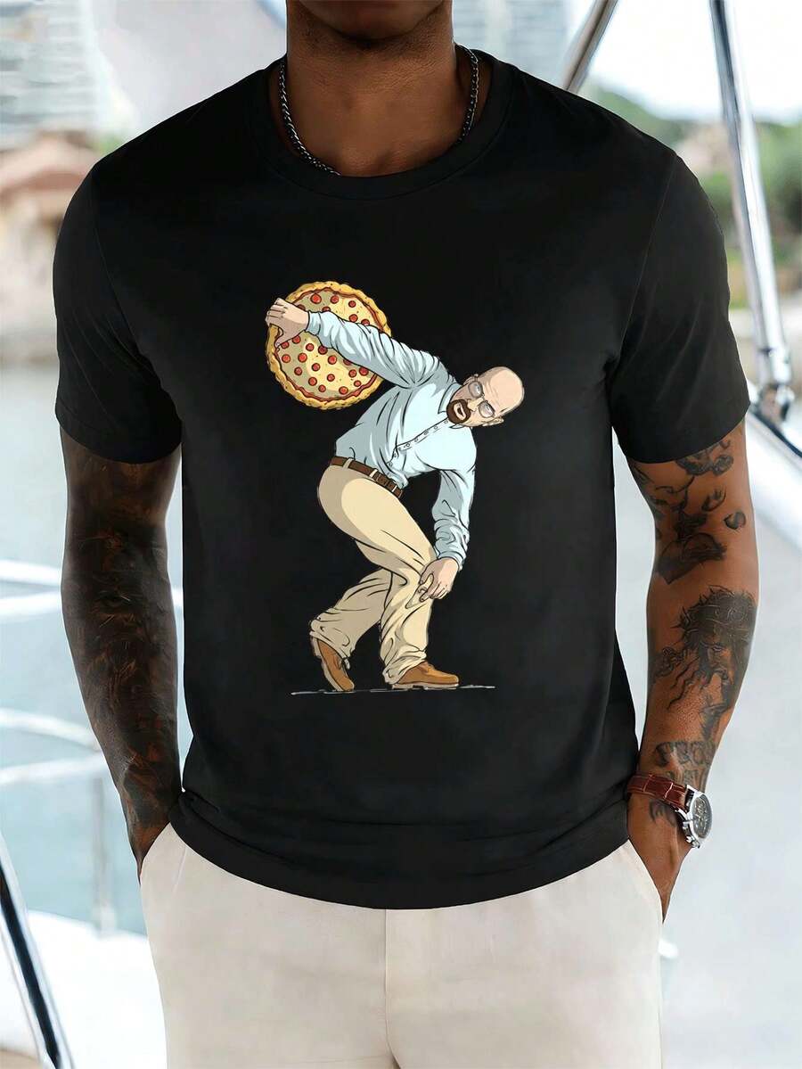 Men T-Shirts - Black - View 1