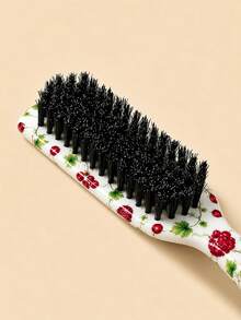 Unisex Styling Brush, Long Handle Beard Cleaning Brush, Fragrance-Free Hair Comb, Suitable For Creating Smooth Ponytails, Buns, Smoothing Flyaways, Controlling Hairline, Backcombing And Volumizing, Wide-Tooth Pointed Design, Convenient For Parting And Sectioning. Also A Gift For Women, Birthday Gift, Bridesmaid Gift, Wedding Gift, Travel Essential, Beach Essential, Holiday Essential, Bathroom Essential, Summer New Arrival - Multicolor - View 4