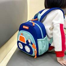 Cute Robot Backpack For Boys, Kids Kindergarten School Bag, Lightweight Cartoon Backpack For Preschool, Toddler Daypack, Daily Use And Outdoor Travel - A - View 3